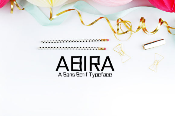 Abira: A Display Font That Makes Your Brand Instantly Memorable