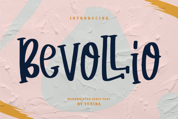 Bevollio: A Playful Display Font