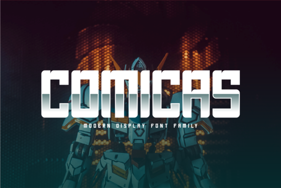 Comicas: A Bold Display Font That Commands Attention