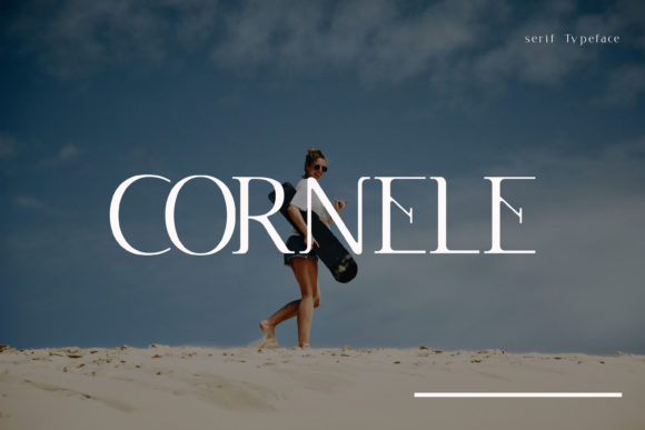 Cornele: A Stylish Display Font for Business