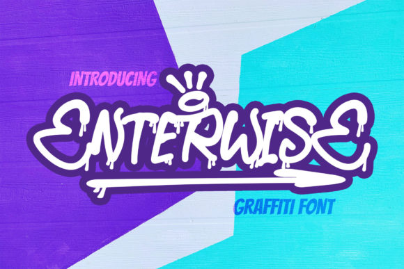 Enterwisse: Bold Street Art Font
