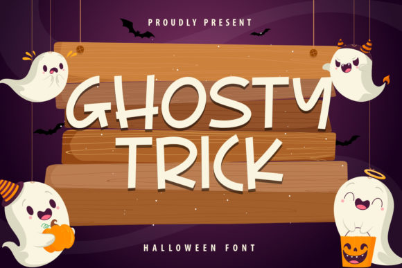 Ghosty Trick: A Playful Display Font for Digital Branding