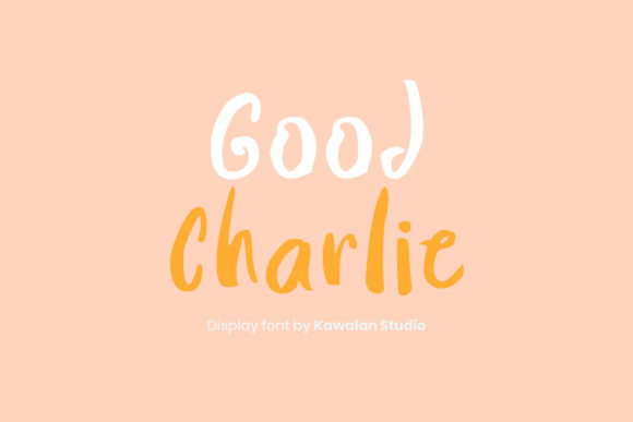 Good Charlie: A Handwritten Font for Elegant Design