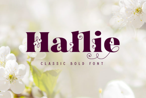 Hallie: A Display Font That Makes Your Headlines Instantly Clickable