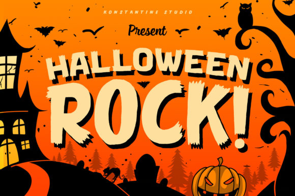 Halloween Rock: A Display Font That Grabs Attention—Fast