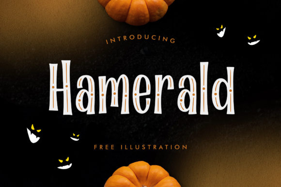 Hamerald: A Bold Font for Digital Campaigns