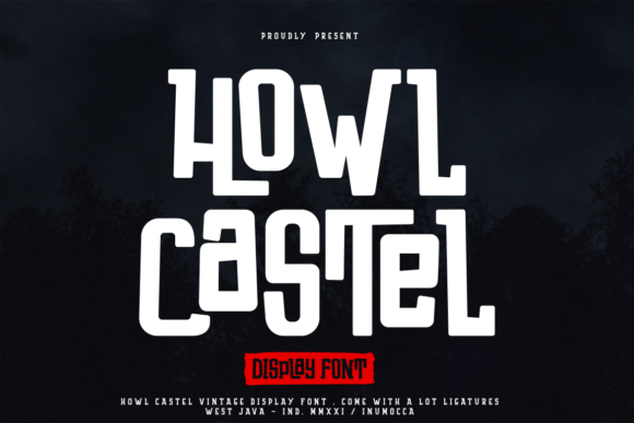Howl Castel: A Thoughtful Display Font for Editorial Mood