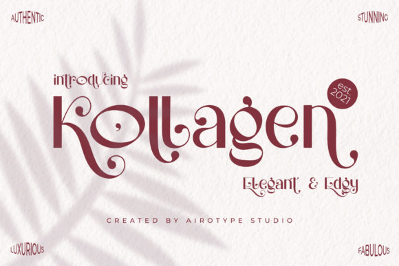 Kollagen: A Display Font That Elevates Your Brand Identity