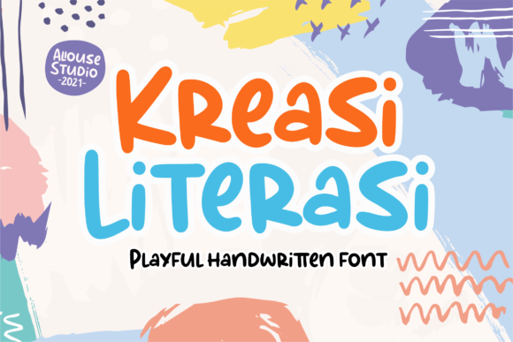 Kreasi Literasi: A Playful Display Font That Lifts Digital Headlines