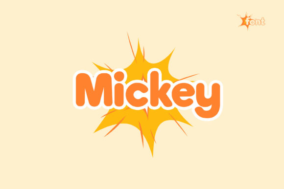 Mickey: A Clean Display Font