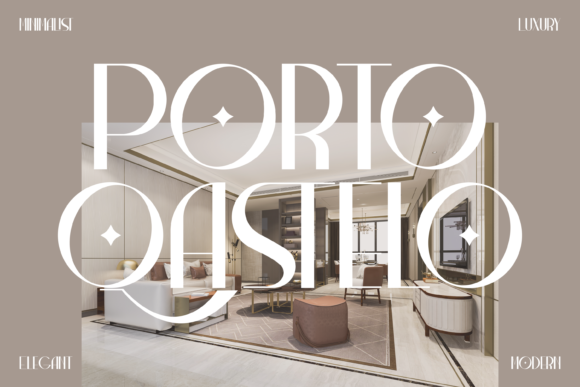 Porto Qastelo: A Modern Display Font