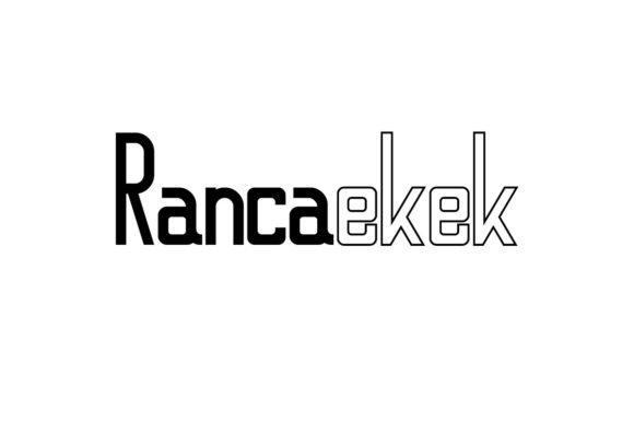 Rancaekek: A Modern Display Font
