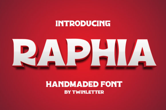 Raphia: A Playful Display Font for Small Business Branding