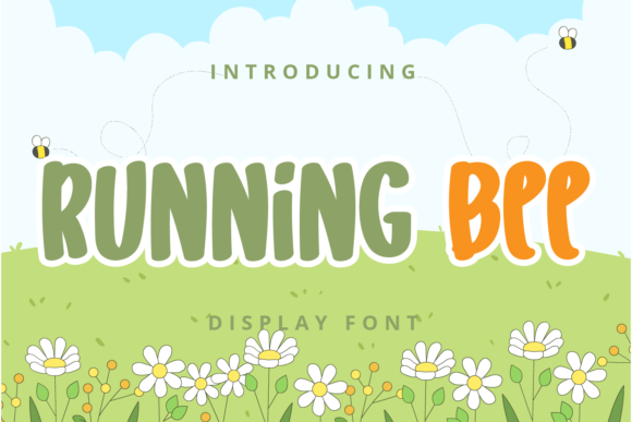 Running Bee: A Bold Font for Digital Campaigns