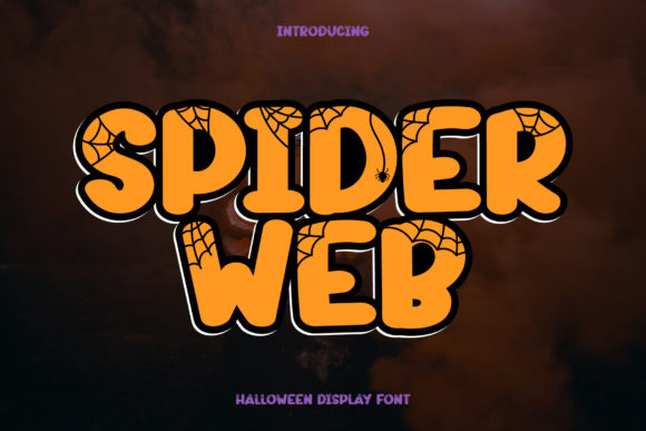 Spider Web Font for Creative Projects