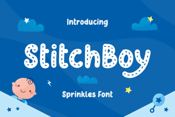 Stitch Boy: A Playful Display Font for Engaging Campaigns