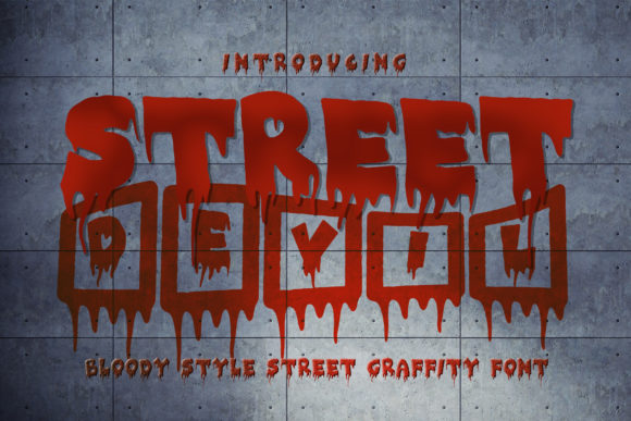 Street Devil Font: A Bold Display Typeface for Digital Branding