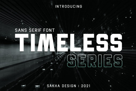 Timeless Series: A Bold Display Font That Anchors Real Brand Work