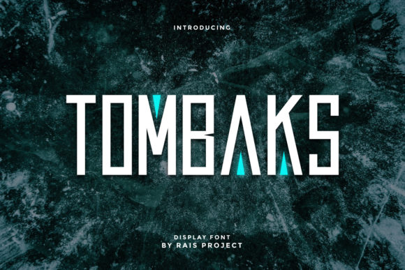 Tombaks: A Bold Display Font