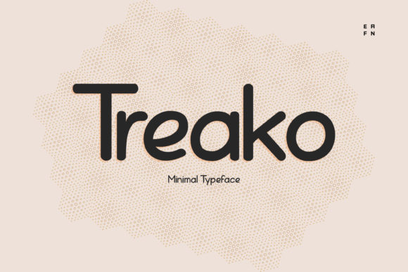 Treako: A Futuristic Font for Creative Campaigns