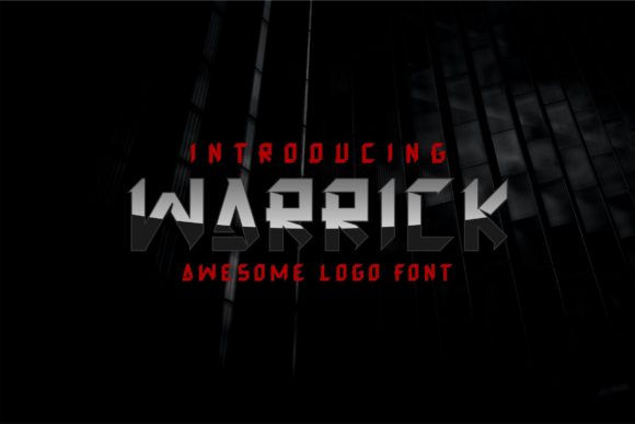 Warrick: A Bold Font for Creative Design