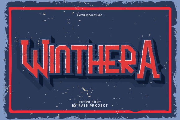 Winthera: A Bold Display Font That Makes Your Brand Instantly Memorable